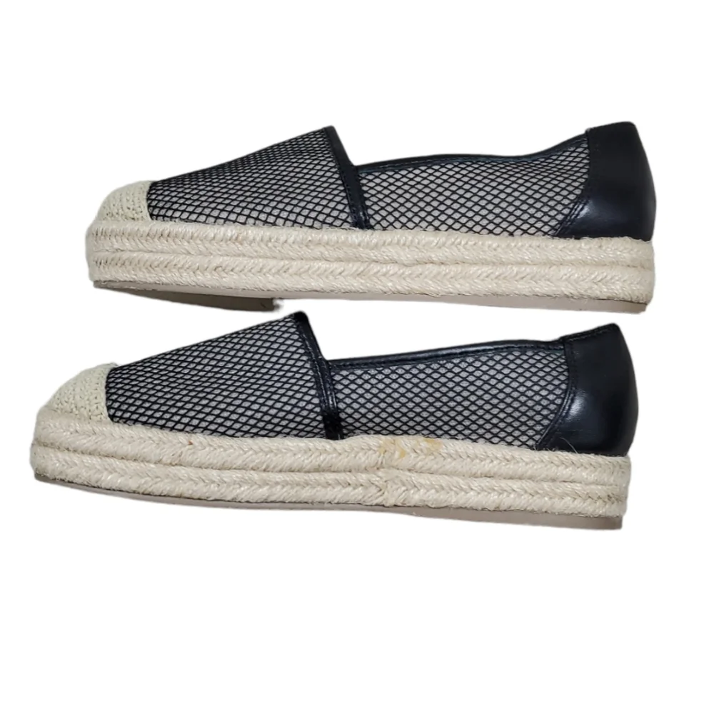 Adila Leather Platform Espadrilles